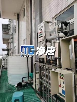 電鍍廠生產(chǎn)用水1噸反滲透設備6寸膜
