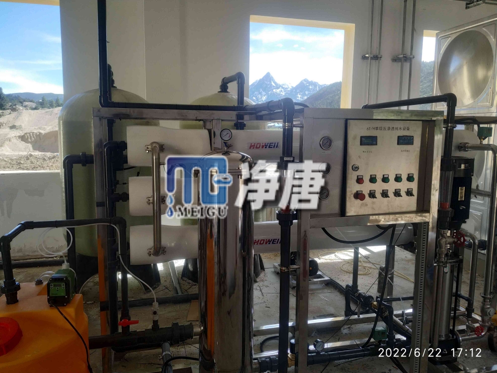 西藏6噸純水系統